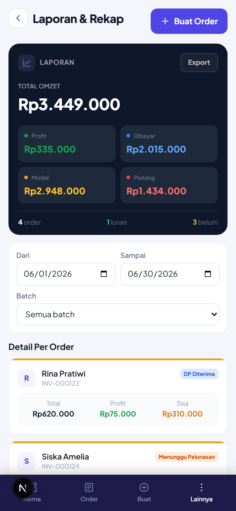 Laporan keuangan